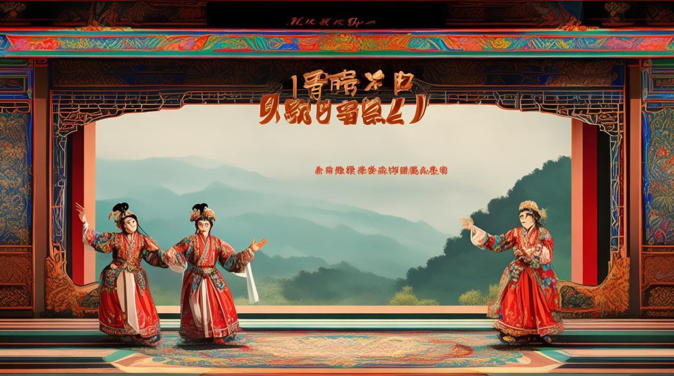 戏曲豫剧桂英下山