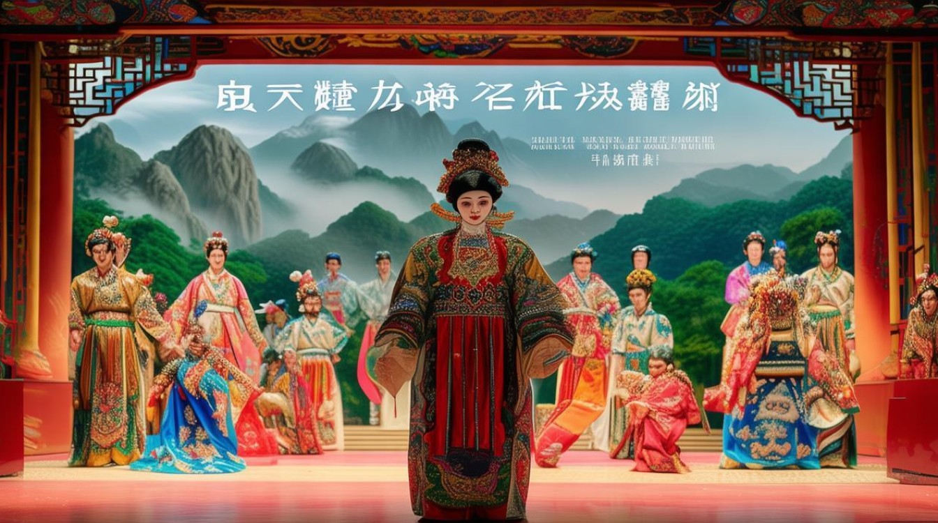 戏曲豫剧桂英下山