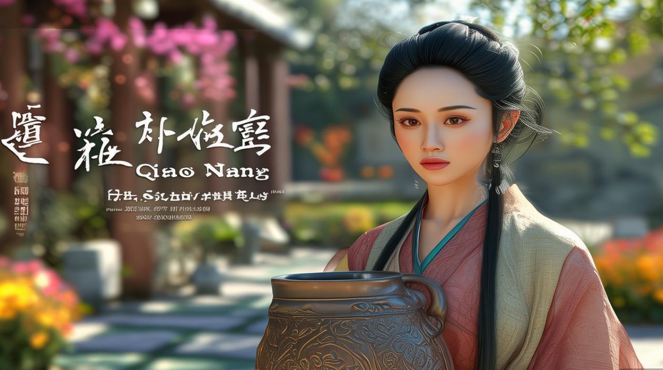 戏曲何巧娘担水
