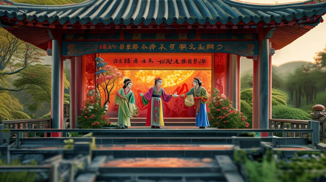 戏曲花亭相会视频