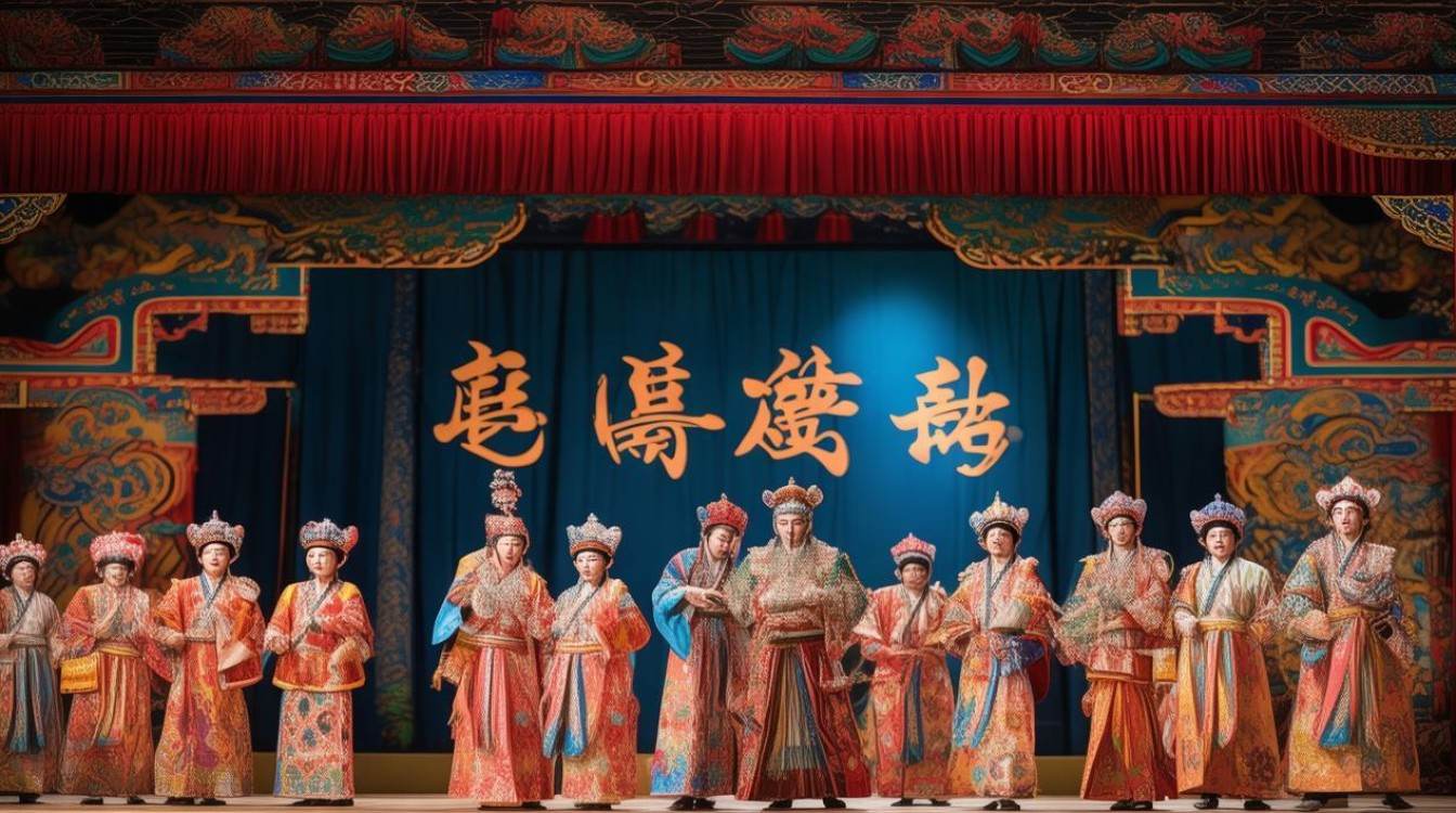 焦作豫剧团演出戏曲