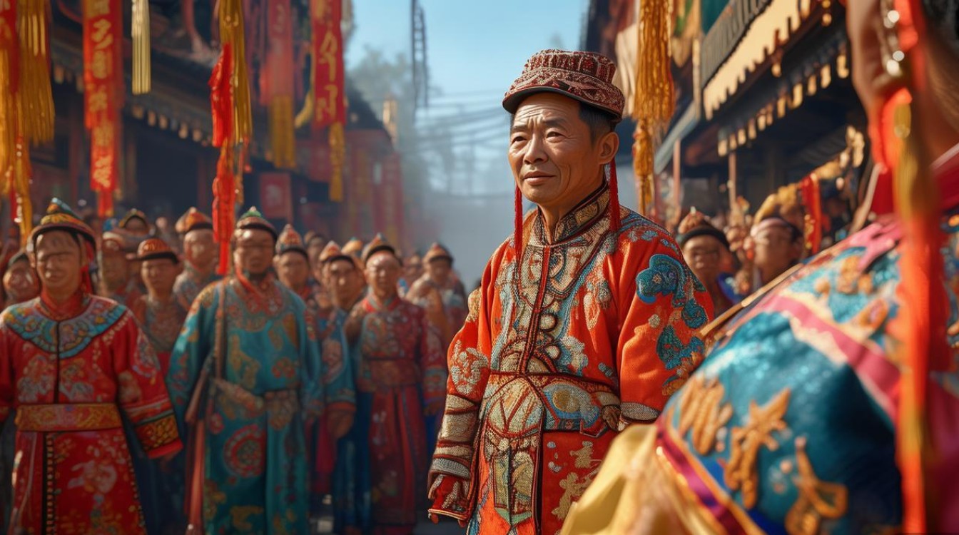 豫剧大祭桩人员