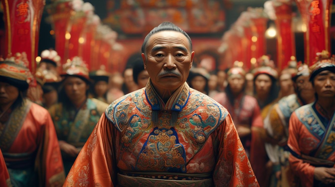 豫剧大祭桩人员