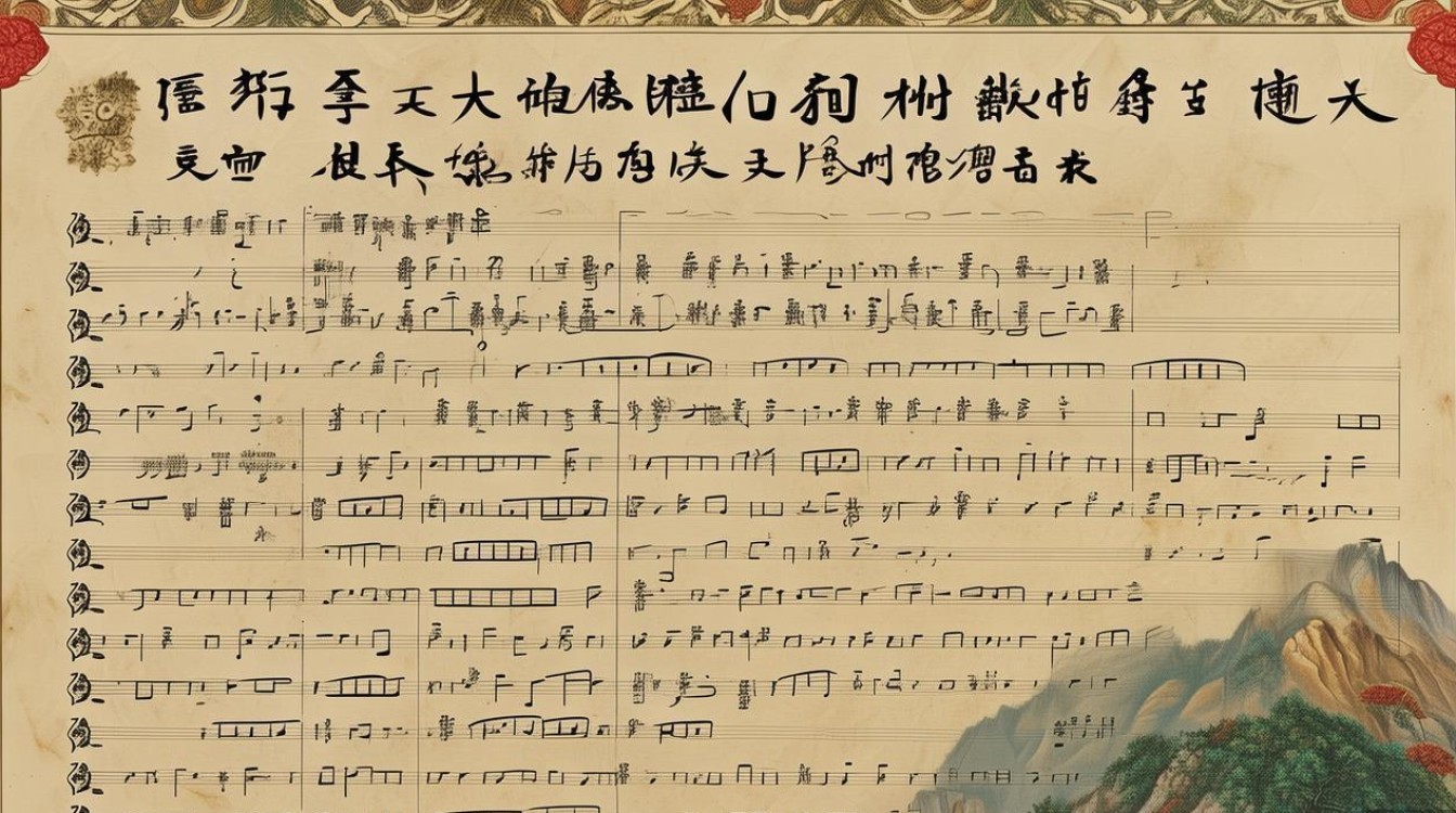 豫剧简谱青要山