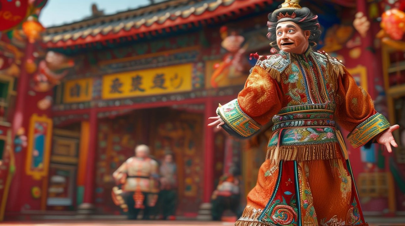 滑稽机灵的角色戏曲