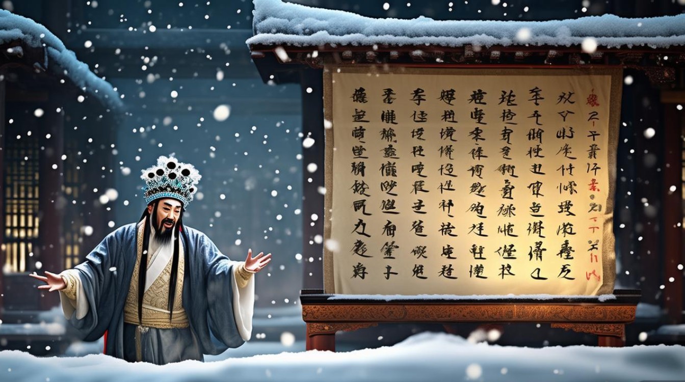 京剧带雪的唱词