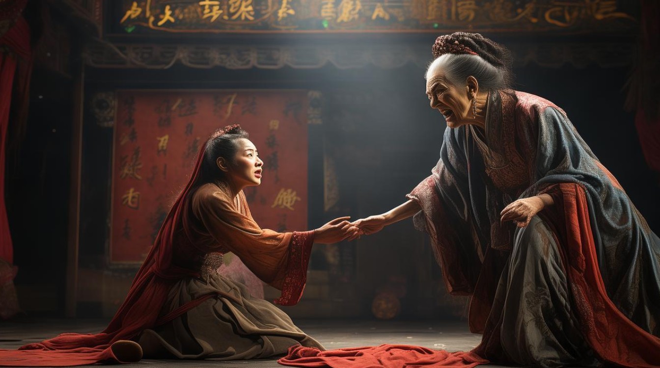 婆婆折磨媳妇的戏曲