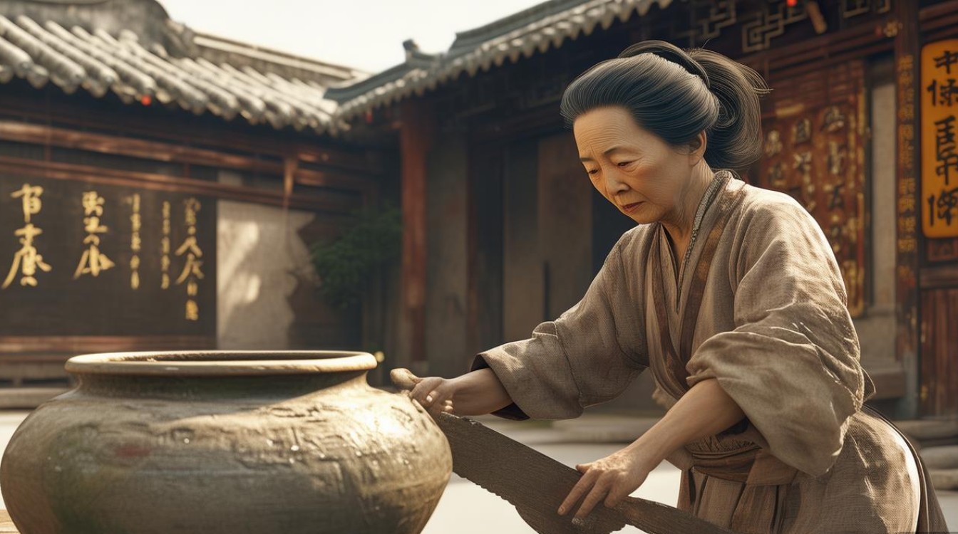 戏曲王大娘锯缸