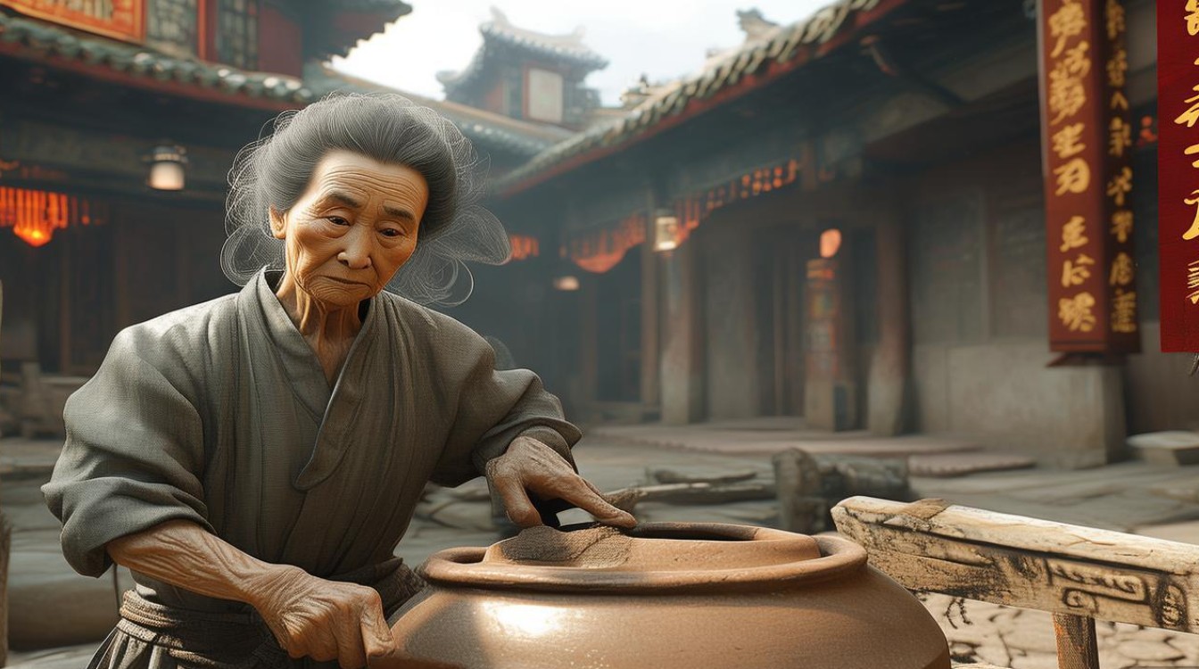 戏曲王大娘锯缸