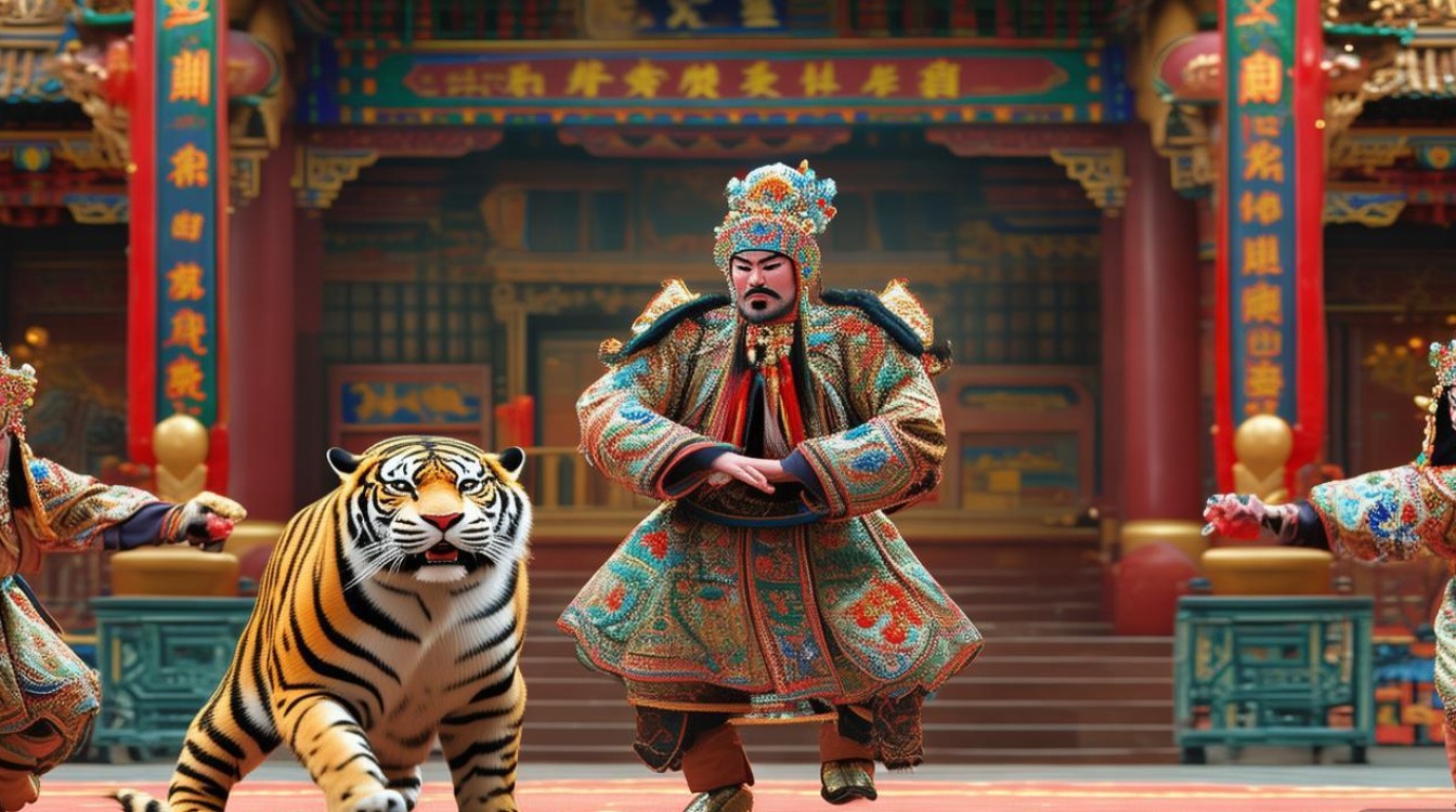 京剧打虎收孝