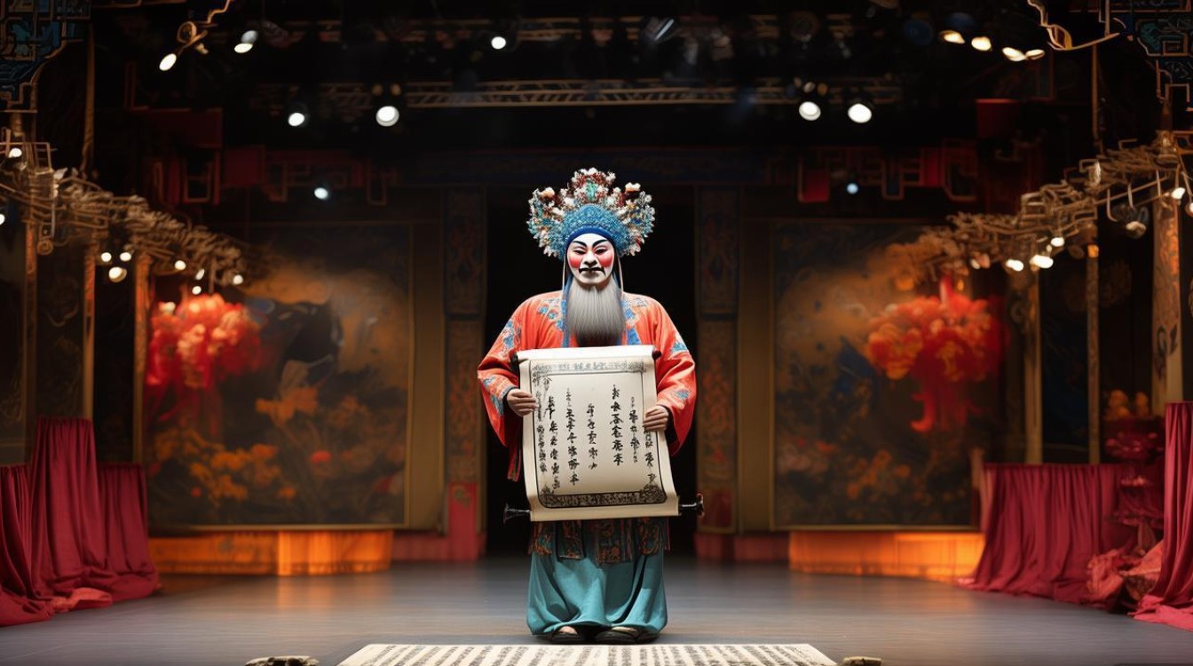 京剧《算粮》剧本唱词