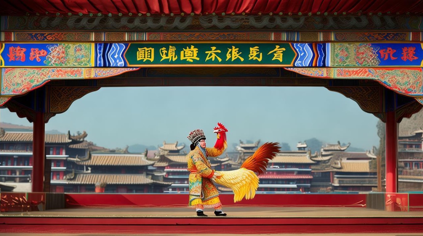 河南豫剧金鸡引凤