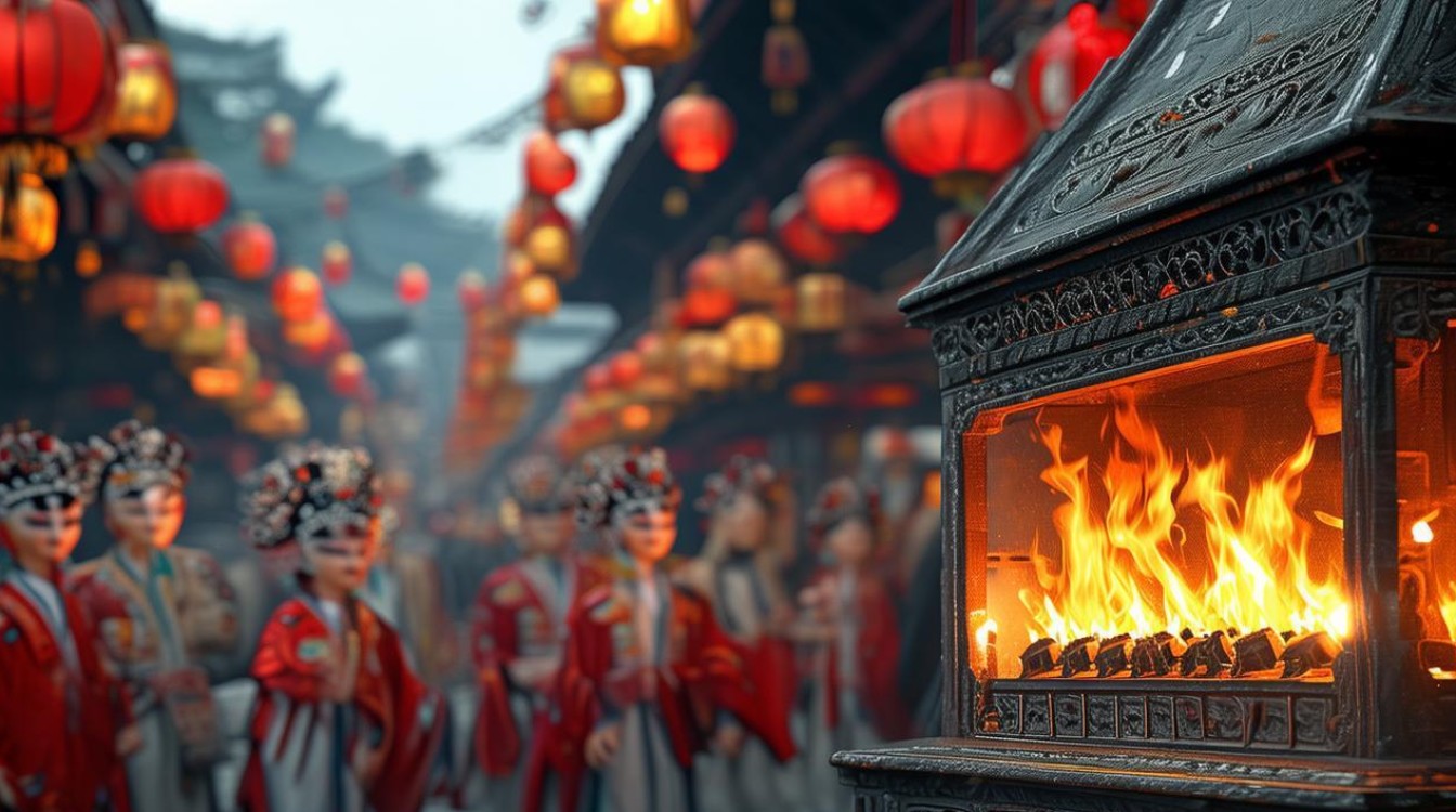 京剧点亮了炉中火