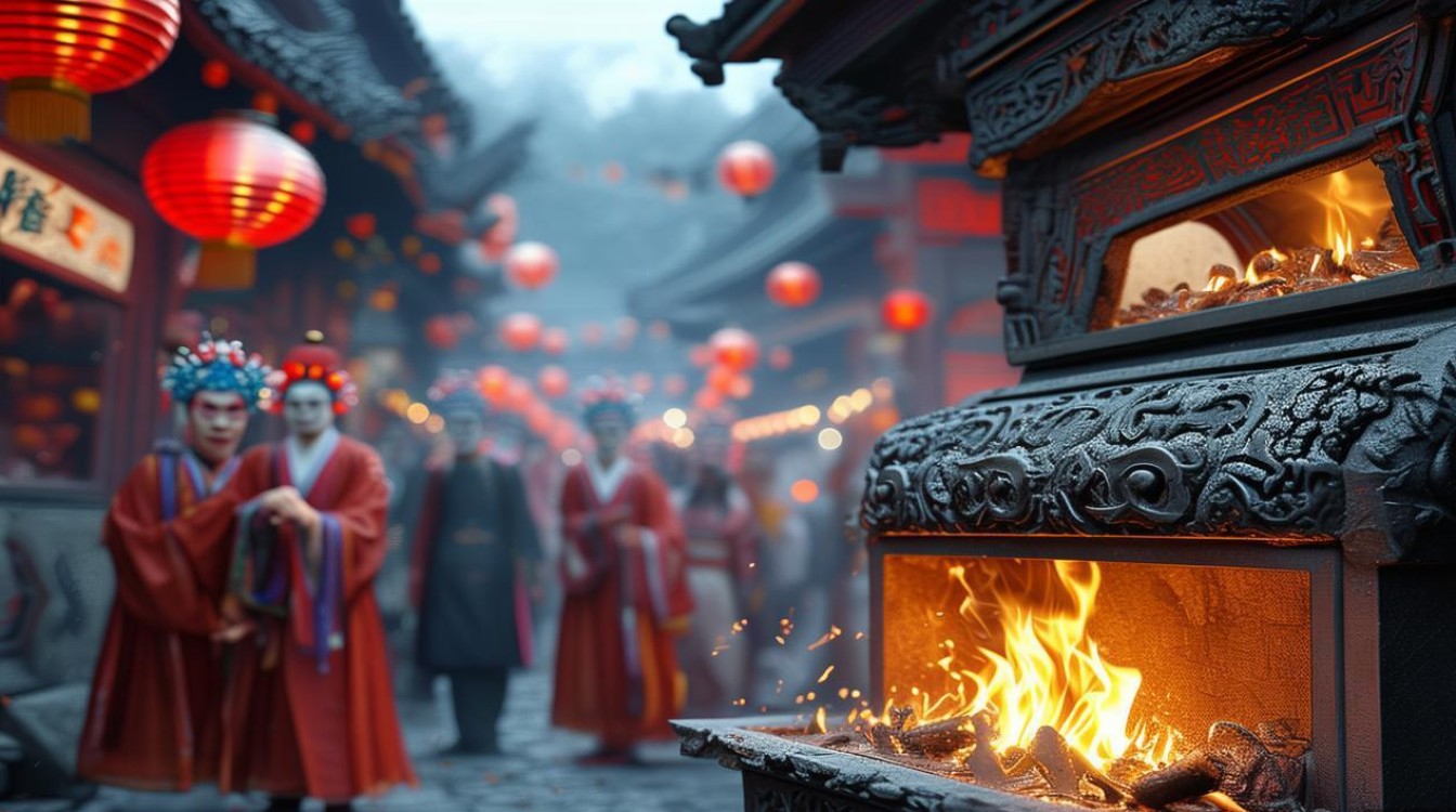 京剧点亮了炉中火