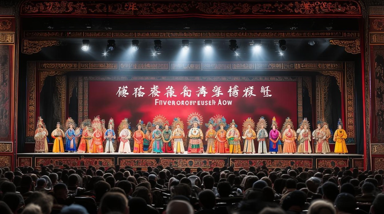 豫剧演出五世请缨