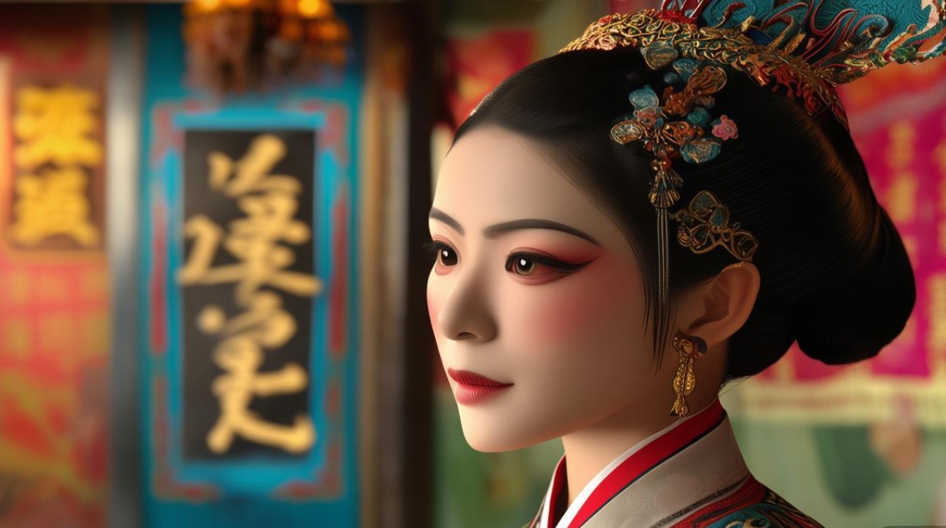 京剧教师李艳艳