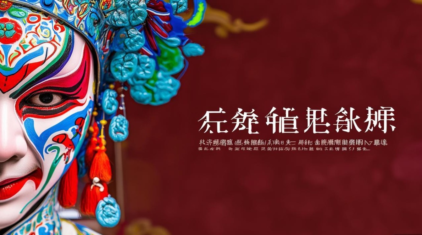 河北梆子戏曲化妆