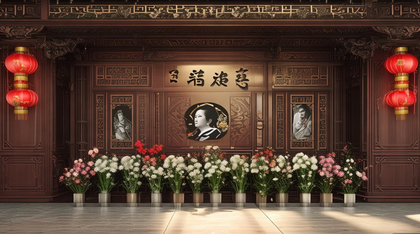 京剧李世济灵堂