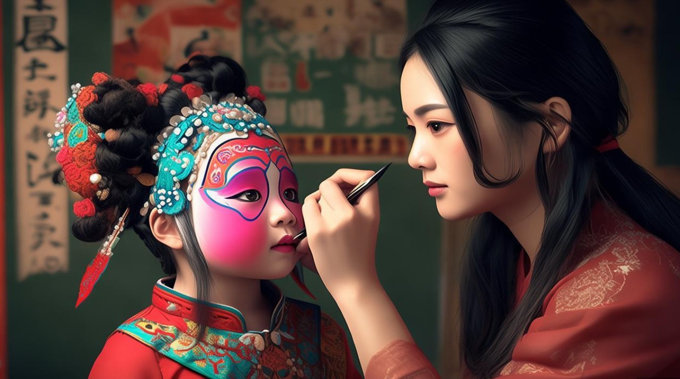 儿童京剧化妆妈妈网