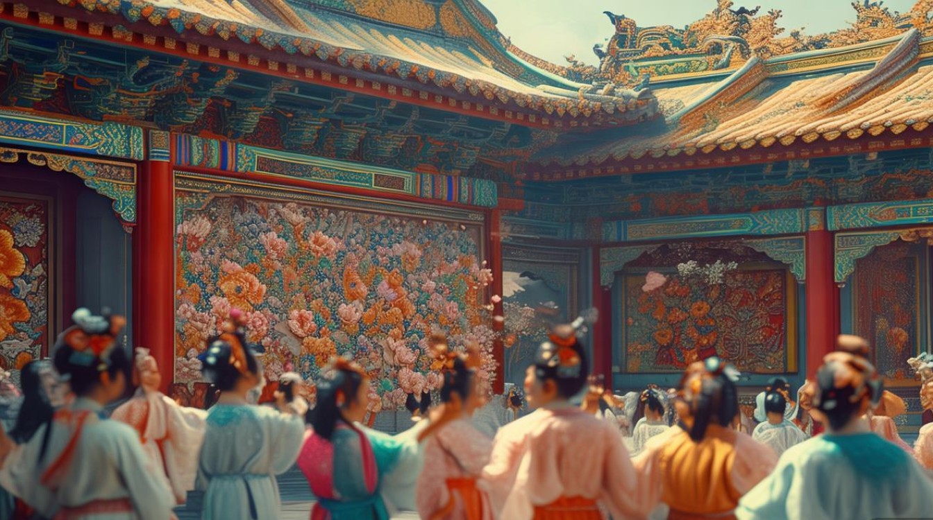 豫剧抽音站花墙