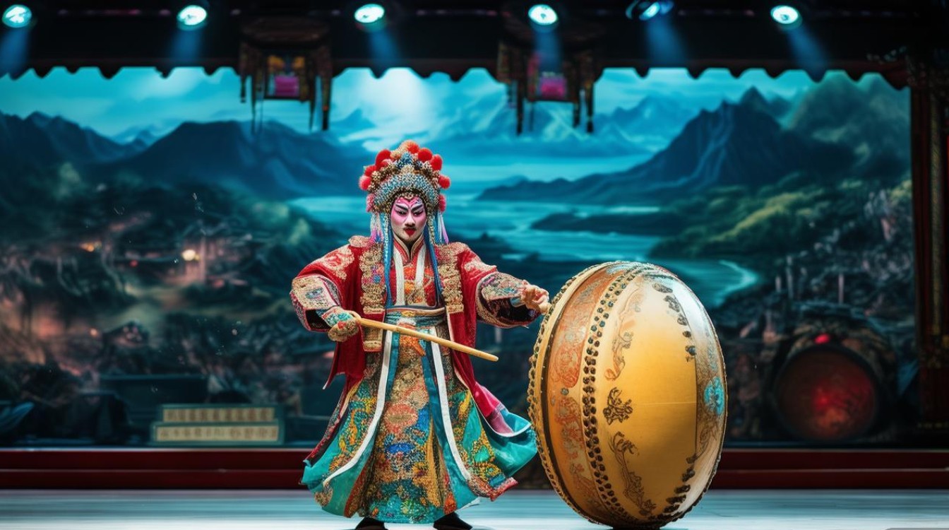 京剧战金山击鼓音乐