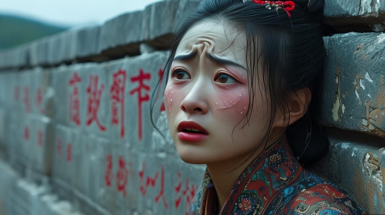 戏曲孟姜女哭长城照片