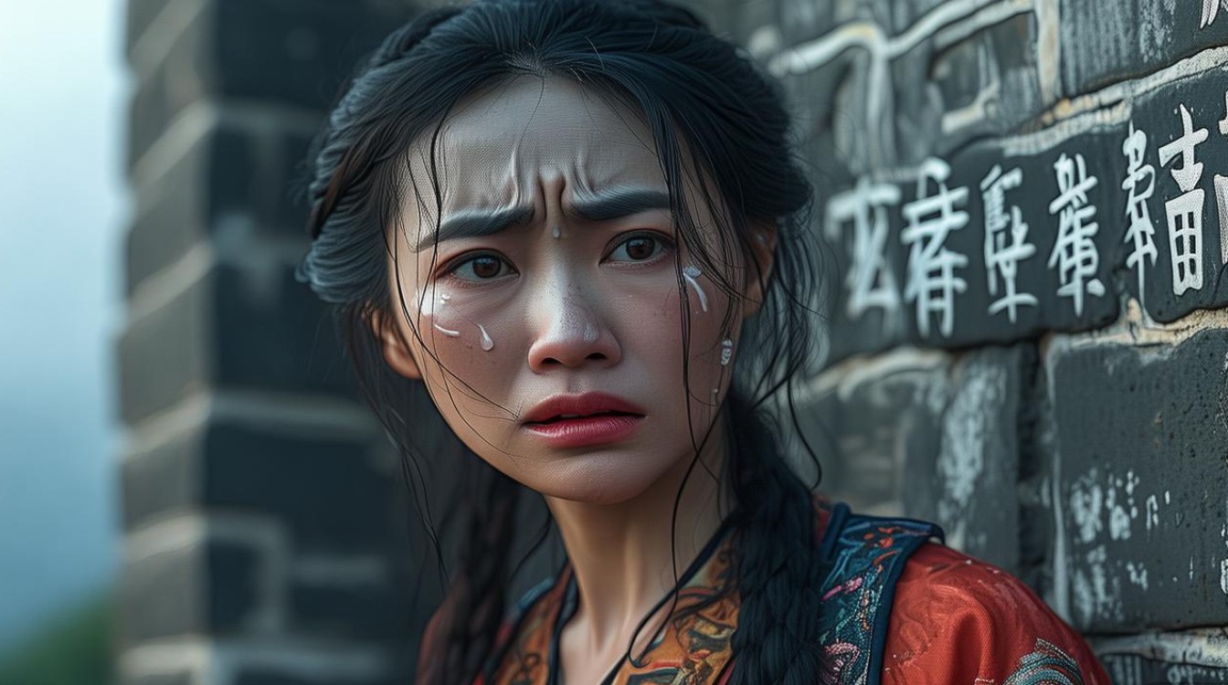 戏曲孟姜女哭长城照片