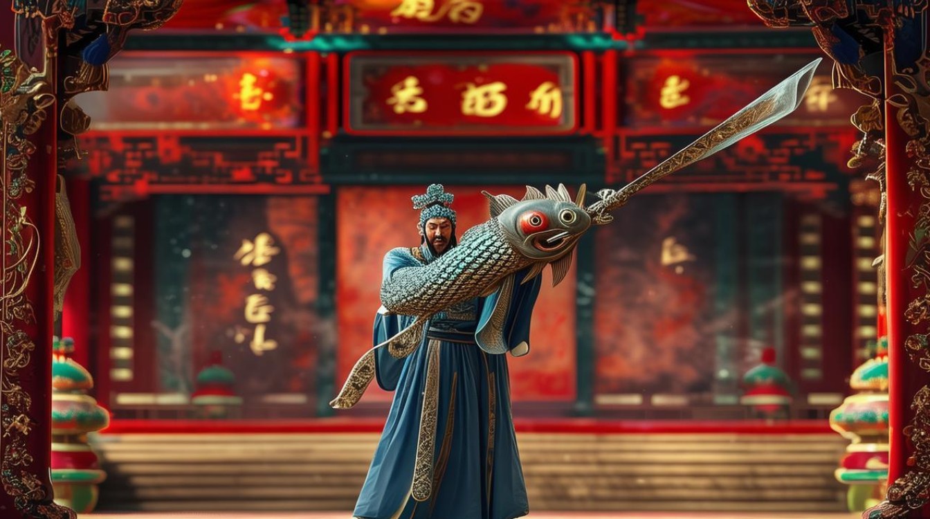 京剧鱼肠剑 姜子牙