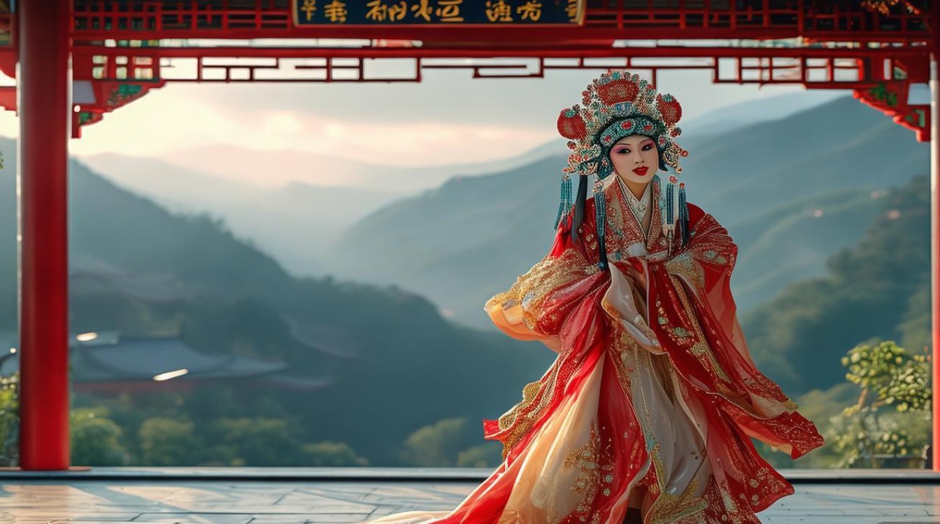 戏曲豫剧穆桂英朝阳沟