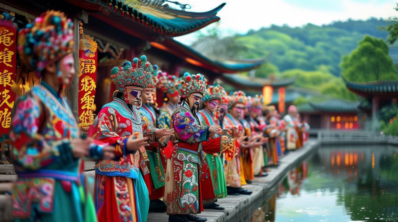 戏曲外景拍照写真